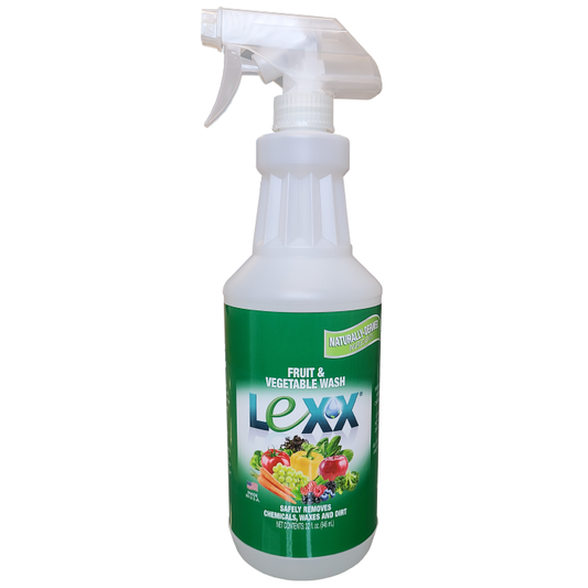 LEXX Fruit & Vegetable Wash Ready-to-Use (RTU) Solution (Case of 12)